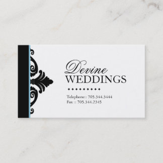 ダマスク織のイベントプランナーの名刺 名刺