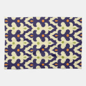 ダマスク織のペイズリーのアラベスクのモトッコ人パターン キッチンタオル (横)