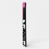 ダマスク織のモノグラムのiPhone 5sケース Case-Mate iPhoneケース (裏面/左)