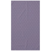 ダマスク織のライターおよびより暗い紫色 テーブルクロス (正面)