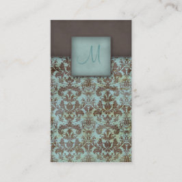 ダマスク織の名刺のインテリア・デザイン5 名刺