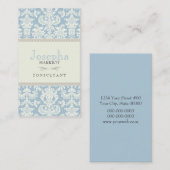 ダマスク織の名刺 名刺 (正面/裏面)