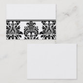 ダマスク織の名刺 名刺 (正面/裏面)