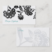 ダマスク織の名刺 名刺 (正面/裏面)