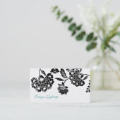 ダマスク織の名刺 名刺 (スタンド正面)