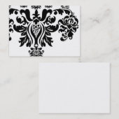 ダマスク織の名刺 名刺 (正面/裏面)