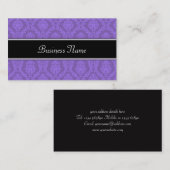 ダマスク織の名刺 名刺 (正面/裏面)