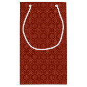 ダマスク織の壁紙3 スモールペーパーバッグ (裏面)