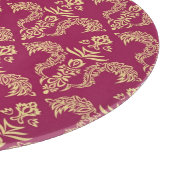 ダマスク織の壁紙4 カッティングボード (角)