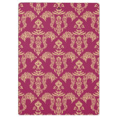 ダマスク織の壁紙4 クリップボード (裏面)