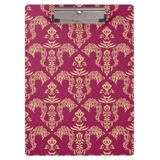 ダマスク織の壁紙4 クリップボード (正面)
