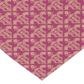 ダマスク織の壁紙4 ショートテーブルランナー (コーナー)