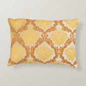 ダマスク織の壁紙5 アクセントクッション (裏面)