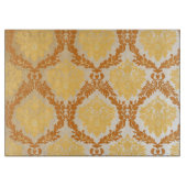 ダマスク織の壁紙5 カッティングボード (正面)