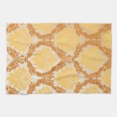 ダマスク織の壁紙5 キッチンタオル (横)