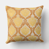 ダマスク織の壁紙5 クッション (裏面)