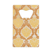 ダマスク織の壁紙5 クレジットカード栓抜き (裏面)