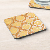 ダマスク織の壁紙5 コースター (左側)