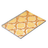 ダマスク織の壁紙5 ノートブック (左側)