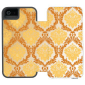 ダマスク織の壁紙5 INCIPIO iPhoneウォレットケース (フォリオ Open)