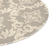 ダマスク織の背景 カッティングボード (角)