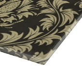 ダマスク織の背景 カッティングボード (角)