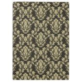 ダマスク織の背景 クリップボード (裏面)