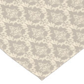 ダマスク織の背景 ショートテーブルランナー (コーナー)