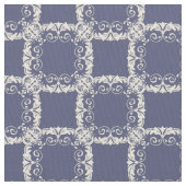 ダマスク織の花の金継ぎ目が無いパターン ファブリック (クローズアップ)