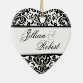 ダマスク織の記念品のオーナメント セラミックオーナメント (右)