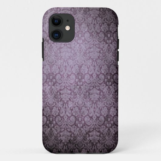 ダマスク織のiPhone 5のCase mateの場合 Case-Mate iPhoneケース (裏面)