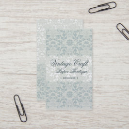 ダマスク織は夢のカスタムな名刺レースの渦巻きます 名刺