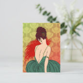 ダマスク織を持つアールデコの女性- BIANCA: クリスマス (スタンド正面)