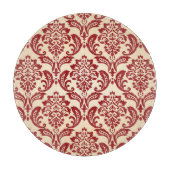 ダマスク織パターン壁紙 カッティングボード (正面)