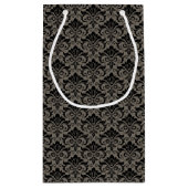 ダマスク織パターン2 スモールペーパーバッグ (裏面)