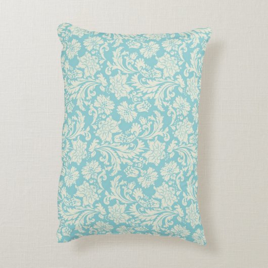 ダマスク織パターン3 アクセントクッション (裏面(縦))