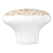 ダマスク織パターン3 セラミックノブ (側面)