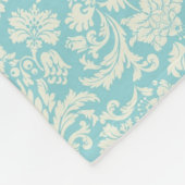 ダマスク織パターン3 フリースブランケット (角)