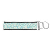 ダマスク織パターン3 リストバンドキーホルダー (鍵右)