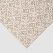 ダマスク織パターン3 薄葉紙 (詳細)