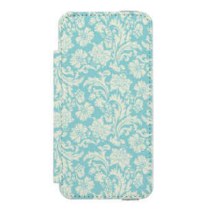 ダマスク織パターン3 iPhone SE/5/5sウォレットケース