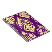 ダマスク織パターン4 ノートブック (右側)