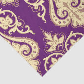 ダマスク織パターン4 薄葉紙 (詳細)