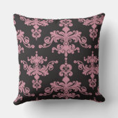 ダマスク織パターン5 クッション (裏面)