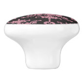 ダマスク織パターン5 セラミックノブ (側面)