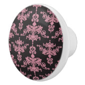 ダマスク織パターン5 セラミックノブ (右)