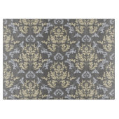 ダマスク織パターン カッティングボード (正面)