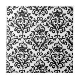 ダマスク織パターン タイル