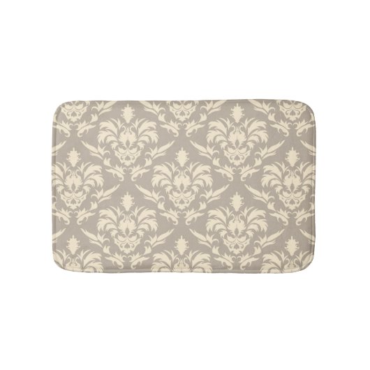 ダマスク織2 バスマット (正面)