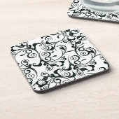 ダマスク織 コースター (左側)